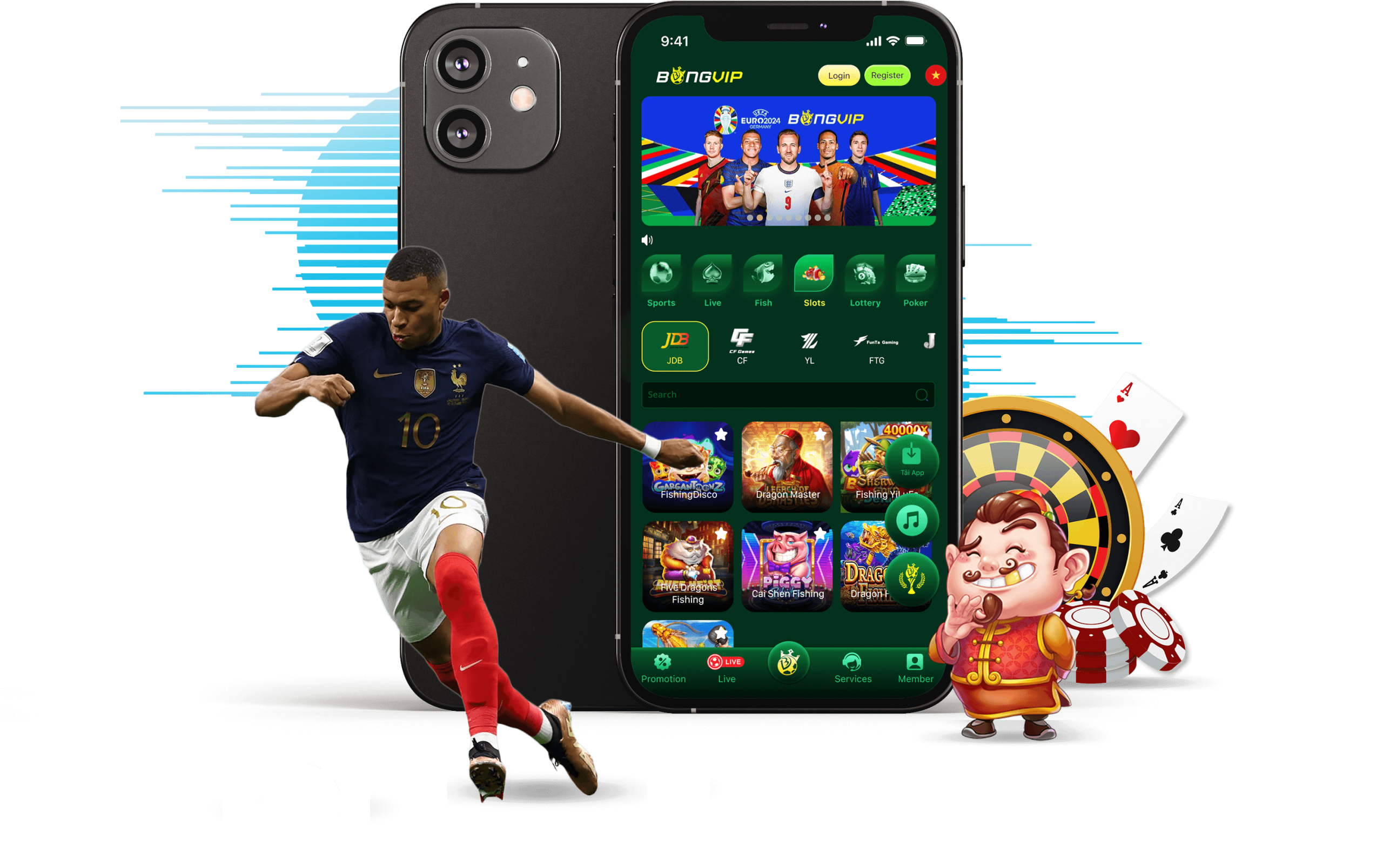 BONGVIP Banner Cá Cược